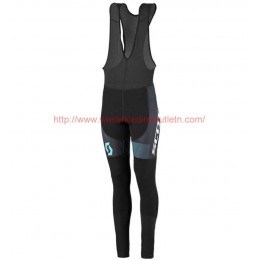 2016 Scott RC zwart-Blauw Dames Lange fietsbroeken Bib 213682