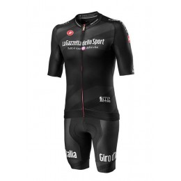 2020 GIRO D-ITALIA Fietskleding Wielershirt Korte Mouw+Korte Fietsbroeken Bib zwart ELGYI