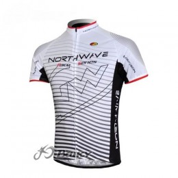 Northwave Pro Team Fietsshirt Korte mouw wit 3929